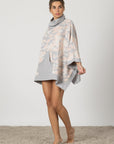Fiorella | Poncho - Rosa Pastello - donna - Raggianti