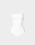 Jade | Costume Intero Monospalla - Bianco - donna - Raggianti