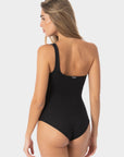 Jade | Costume Intero Monospalla - Nero - donna - Raggianti