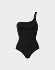 Jade | Costume Intero Monospalla - Nero - donna - Raggianti