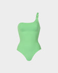 Jade | Costume Intero Monospalla - Verde - donna - Raggianti