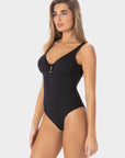 Esmeralda | Costume Intero con Coppe e Accessorio - Nero - donna - Raggianti