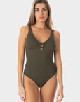 Esmeralda | Costume Intero con Coppe - Militare - donna - Raggianti