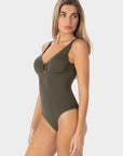 Esmeralda | Costume Intero con Coppe - Militare - donna - Raggianti