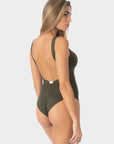 Esmeralda | Costume Intero con Coppe - Militare - donna - Raggianti