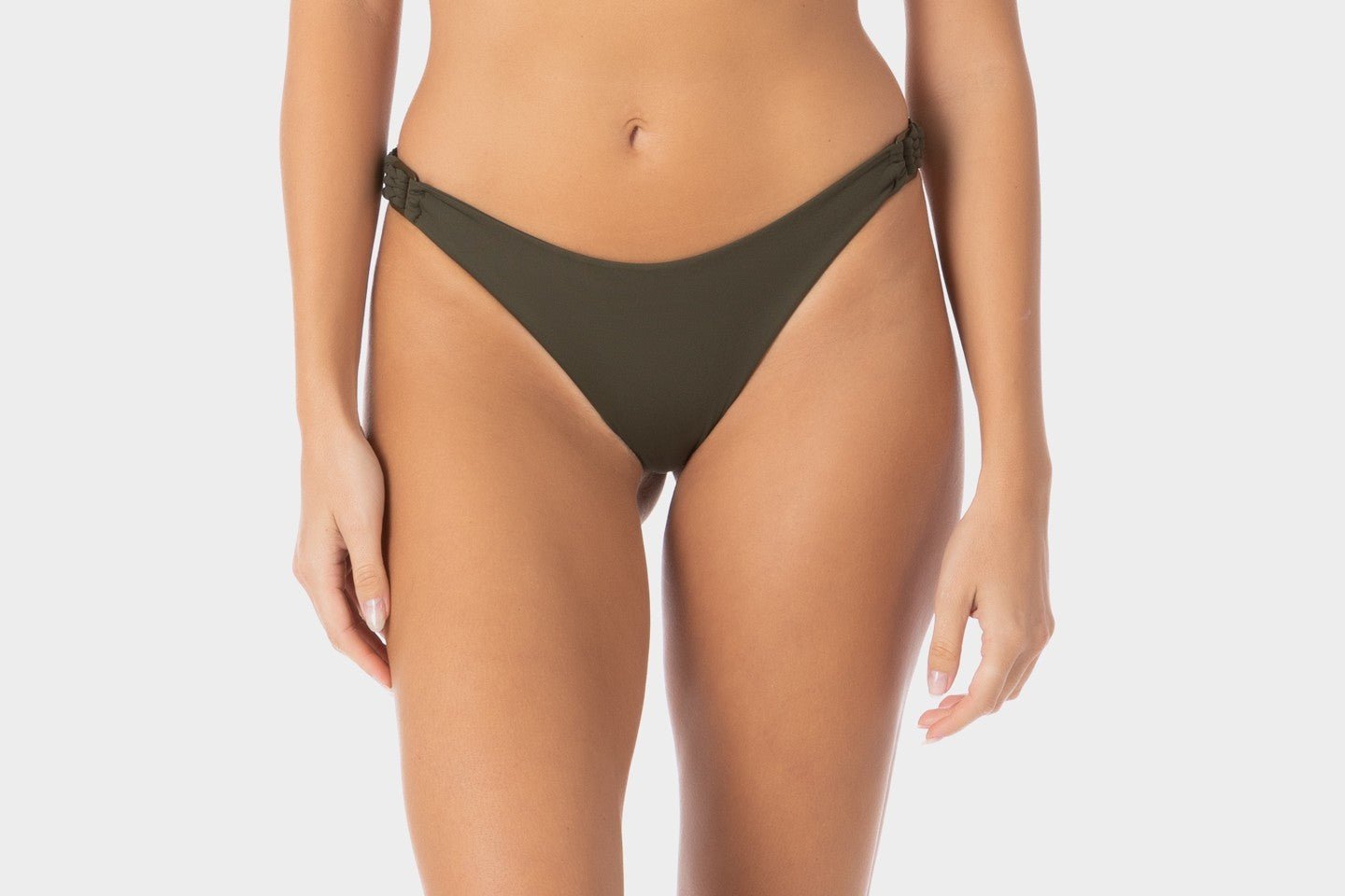 Skye | Slip Bikini Regolare con Accessori - Militare - donna - Raggianti