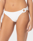 Lily | Bikini Bottom With One Side Knot And Accessory