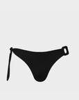 Bikini Bottom With One Side Knot And Accessory