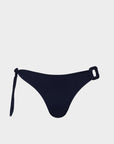 Bikini Bottom With One Side Knot And Accessory
