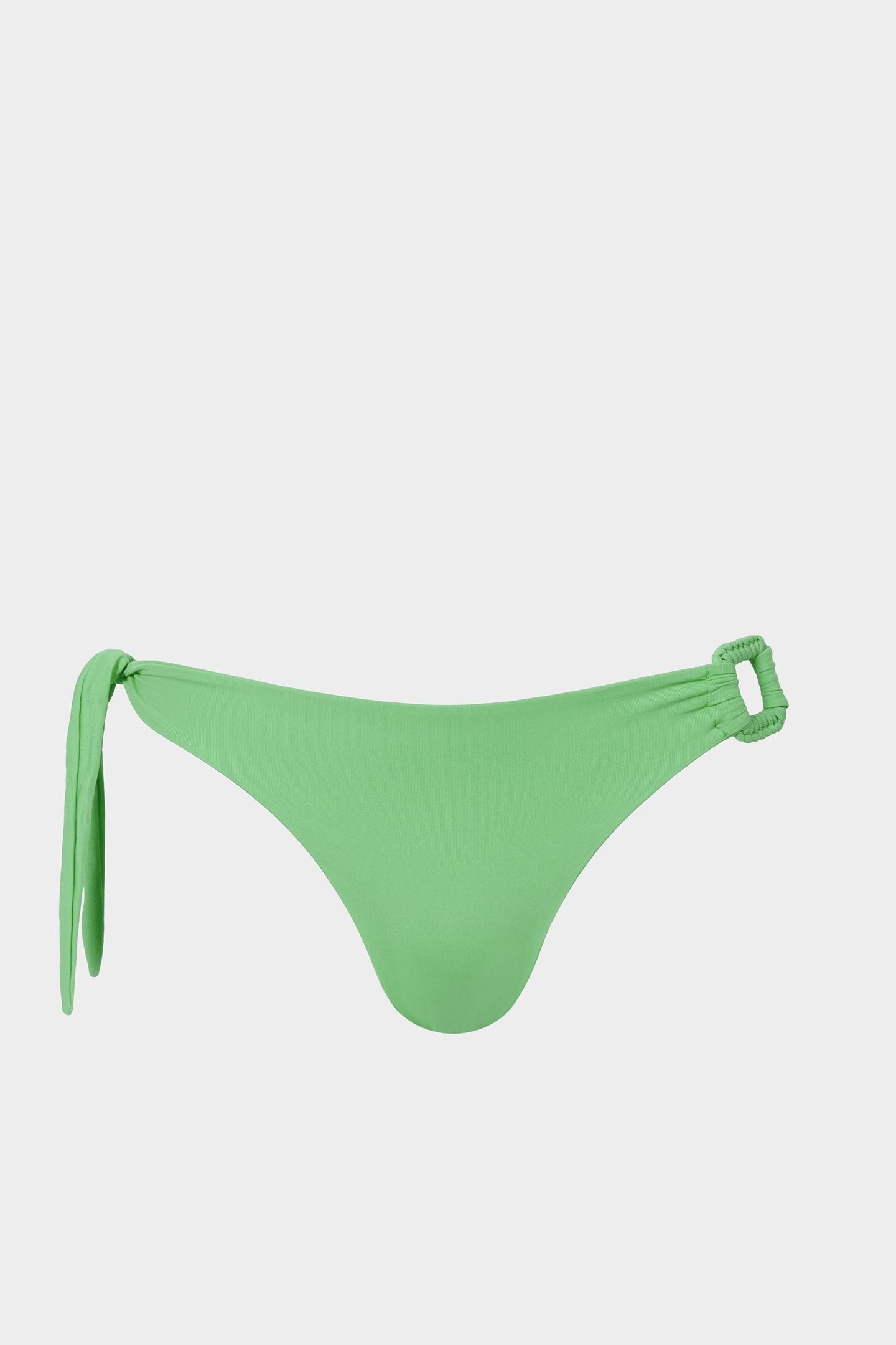 Lily | Slip Bikini con Laccio Laterale e Accessorio - Verde - donna - Raggianti