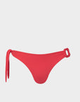 Bikini Bottom With One Side Knot And Accessory