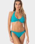 Lily | Bikini Bottom With One Side Knot And Accessory