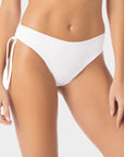 Aurora | Regular Tie Side Bikini Bottom With Braids