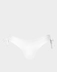 Viviana | Slip Bikini Brasiliana con Laccetti - Bianco - donna - Raggianti