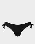 Viviana | Slip Bikini Brasiliana con Laccetti - Nero - donna - Raggianti