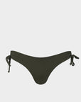 Brazilian Tie Side Bikini Bottom With Braids