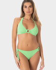 Lily | Bikini Bottom With One Side Knot And Accessory