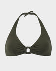 Daniela | Top Bikini Triangolo all'Americana - Militare - donna - Raggianti