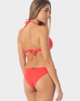 Lily | Bikini Bottom With One Side Knot And Accessory