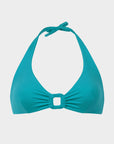 Daniela | Top Bikini Triangolo all'Americana - Turchese - donna - Raggianti