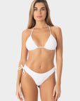 Viviana | Slip Bikini Brasiliana con Laccetti e Intrecci