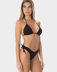 Viviana | Slip Bikini Brasiliana con Laccetti e Intrecci