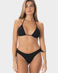 Viviana | Slip Bikini Brasiliana con Laccetti e Intrecci