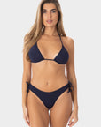 Mia | Top Bikini Triangolo Regolabile - Blu Mare - donna - Raggianti