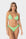 Viviana | Slip Bikini Brasiliana con Laccetti - Verde - donna - Raggianti
