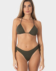 Viviana | Slip Bikini Brasiliana con Laccetti e Intrecci