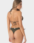 Viviana | Slip Bikini Brasiliana con Laccetti e Intrecci