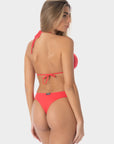 Viviana | Slip Bikini Brasiliana con Laccetti e Intrecci
