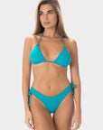 Viviana | Slip Bikini Brasiliana con Laccetti e Intrecci