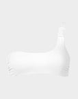 Ava | Top Bikini Bralette Monospalla con Coppe - Bianco - donna - Raggianti