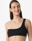 Ava | Reggiseno Monospalla Accessorio Con Coppe - Nero - donna - Raggianti