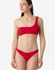 Ava | Reggiseno Monospalla Accessorio Con Coppe - Rosso - donna - Raggianti
