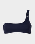 Ava | Top Bikini Bralette Monospalla - Blu Mare - donna - Raggianti