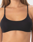 Julia | Top Bikini Bralette con Coppe - Nero - donna - Raggianti