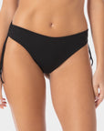 Aurora | Regular Tie Side Bikini Bottom With Braids