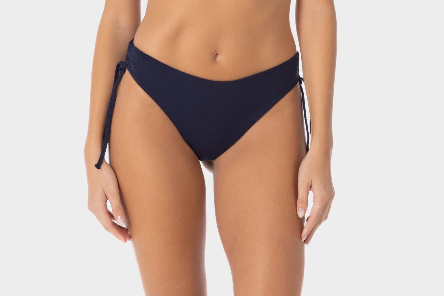 Aurora | Slip Bikini con Laccetti - Blu Mare - donna - Raggianti