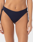 Aurora | Regular Tie Side Bikini Bottom With Braids