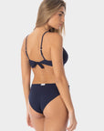 Julia | Top Bikini Bralette con Coppe - Blu Mare - donna - Raggianti