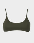 Julia | Top Bikini Bralette con Coppe - Militare - donna - Raggianti