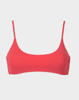 Julia | Top Bikini Bralette con Coppe - Corallo - donna - Raggianti