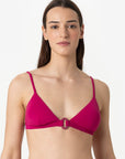 Diana | Reggiseno Triangolo Accessorio Con Coppe - Magenta - donna - Raggianti