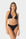 Allegra | Slip Bikini Brasiliana Reversibile - Nero/Bianco - donna - Raggianti