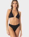 Allegra | Slip Bikini Brasiliana Reversibile - Nero/Bianco - donna - Raggianti