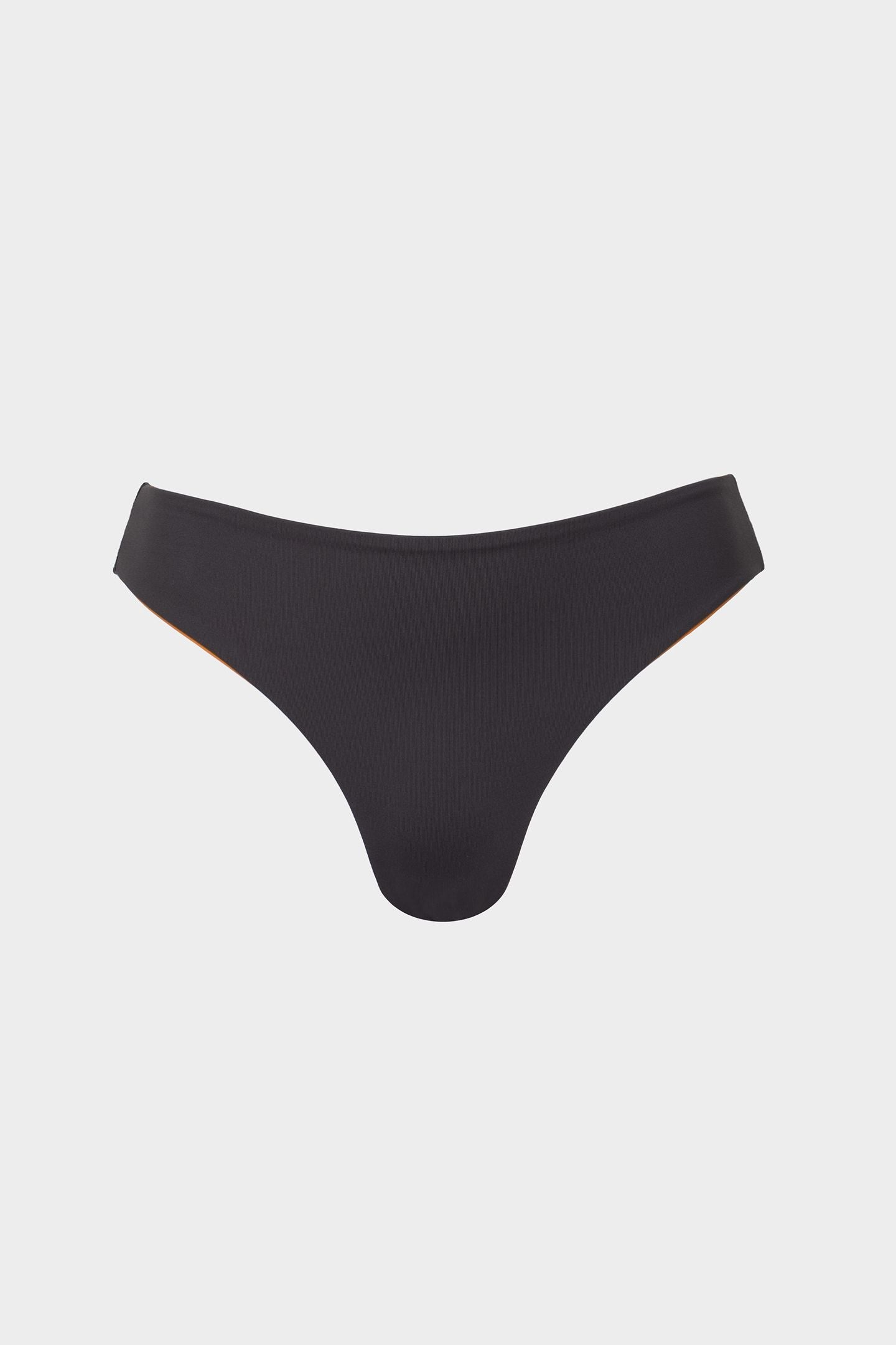 Allegra | Slip Bikini Brasiliana Reversi - Grigio/Arancio - donna - Raggianti