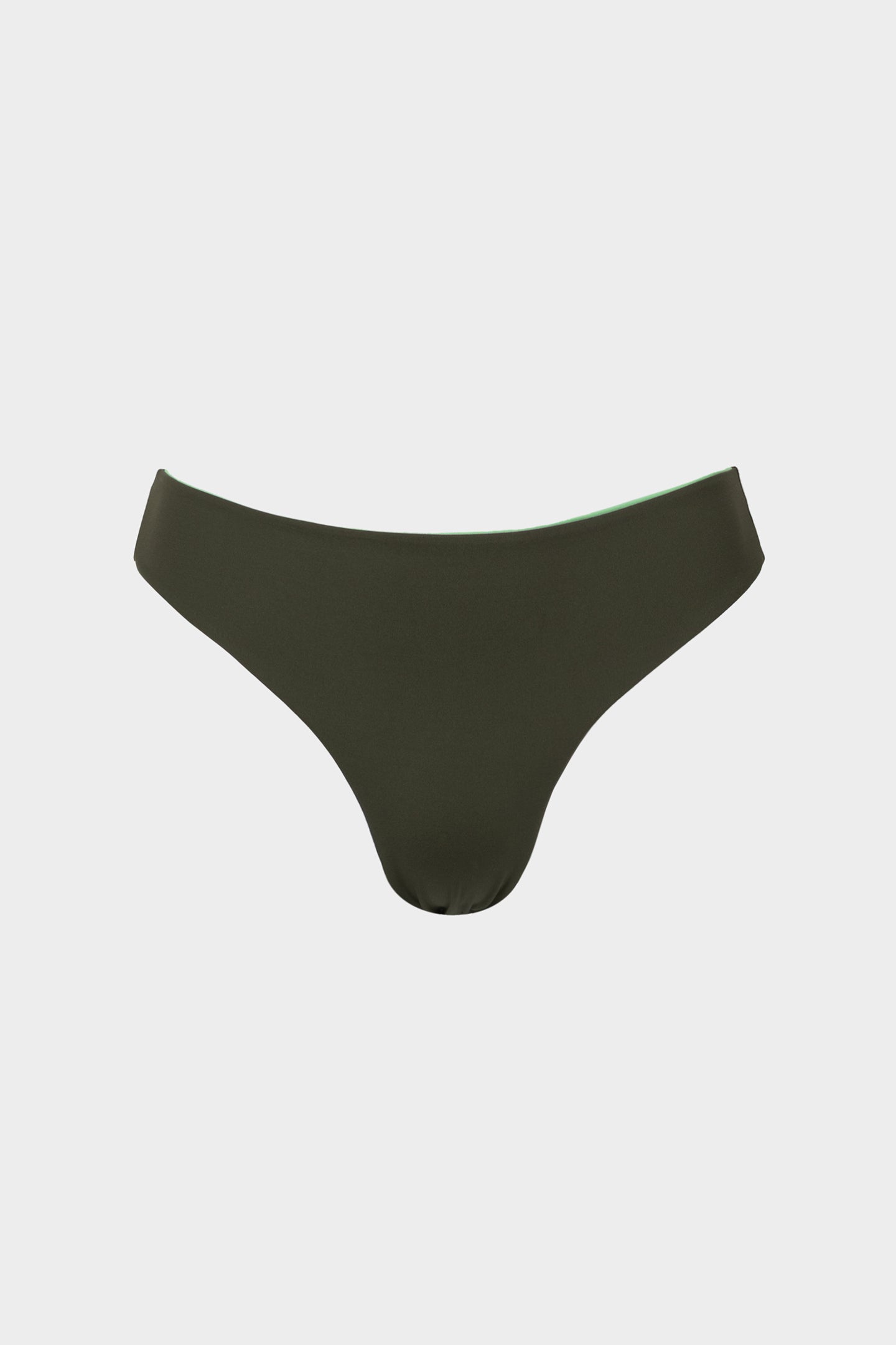 Ginevra | Slip Bikini Regolare Reversibile - Militare/Yoda - donna - Raggianti