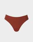Grace | Slip Bikini Classico Reversibile - Ruggine/Blu - donna - Raggianti